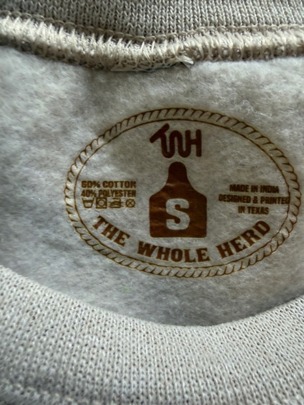 TWH western bronc Crewneck - Picture 3 of 5